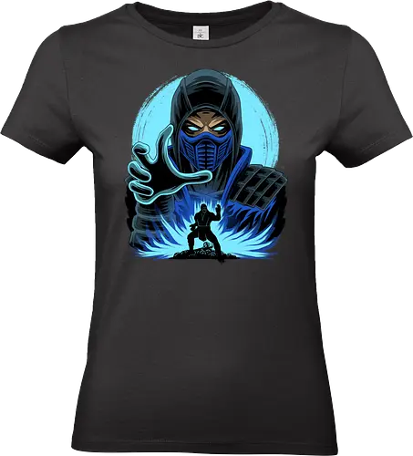 Blue NInja Fighter - Kombat - Standard T-Shirt (Women)