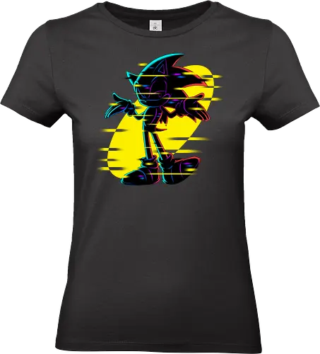 Hedgehog Glitch - Hedgehog, Glitch - Standard T-Shirt (Women)