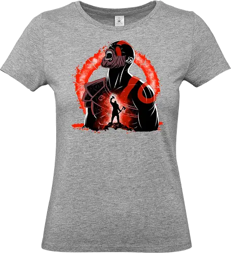 Spartan Rage - Kratos, God of War - Standard T-Shirt (Women)