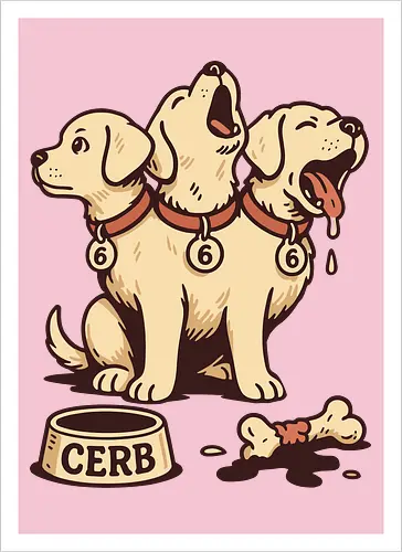 Cerberus' Cute Puppies