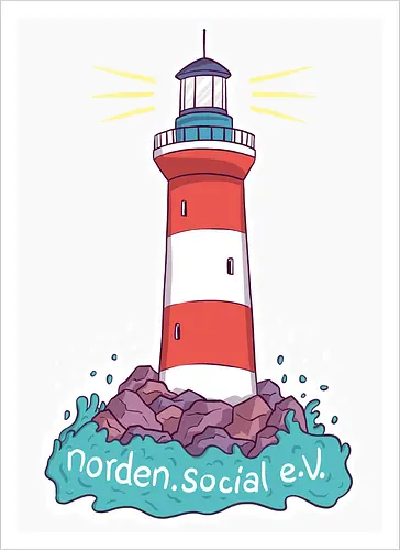 Leuchtturm Rücken
