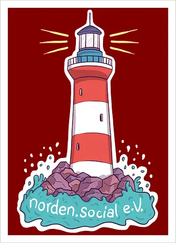 Leuchtturm Rücken