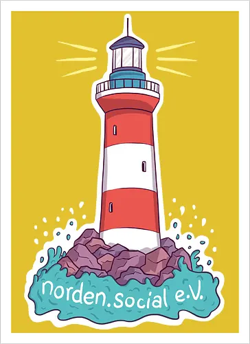 Leuchtturm Rücken