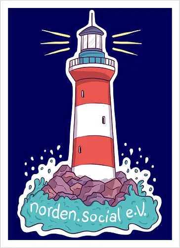 Leuchtturm Rücken