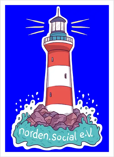 Leuchtturm Rücken