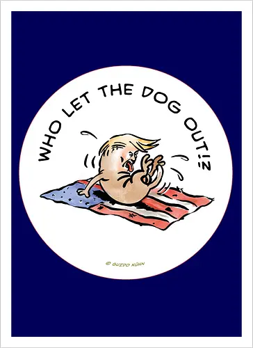 Who let the dog out?