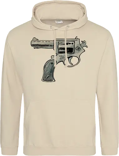 Every gun points at the shooter, too