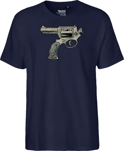Every gun points at the shooter, too