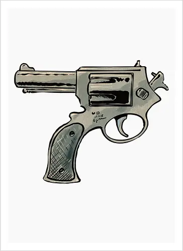 Every gun points at the shooter, too
