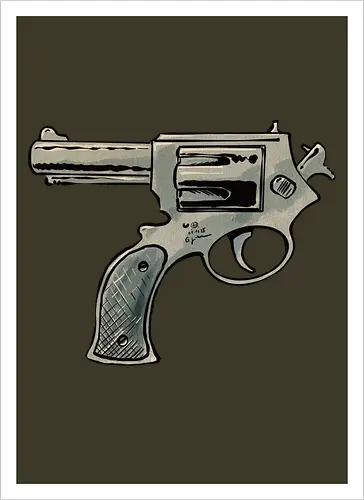 Every gun points at the shooter, too