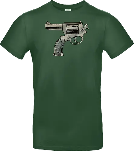 Every gun points at the shooter, too