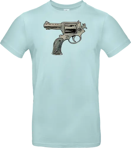 Every gun points at the shooter, too