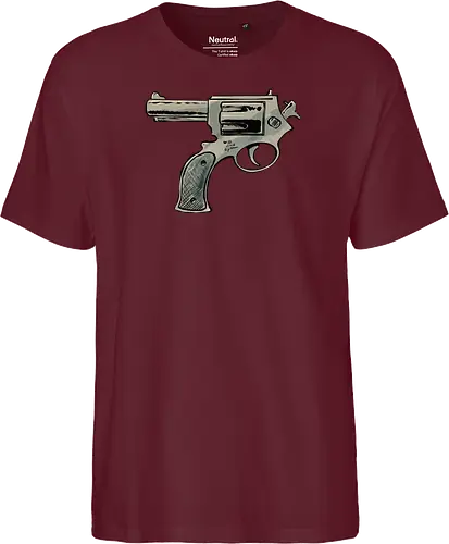 Every gun points at the shooter, too