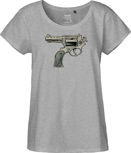 Every gun points at the shooter, too