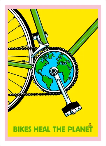 Bikes heal the world