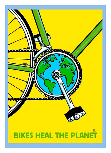 Bikes heal the world