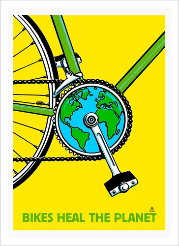 Bikes heal the world