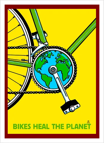 Bikes heal the world