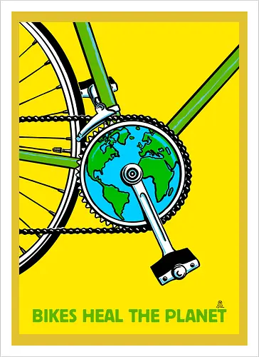 Bikes heal the world