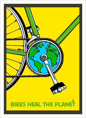 Bikes heal the world