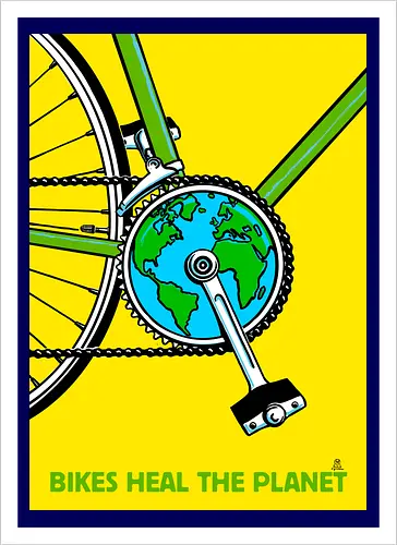 Bikes heal the world