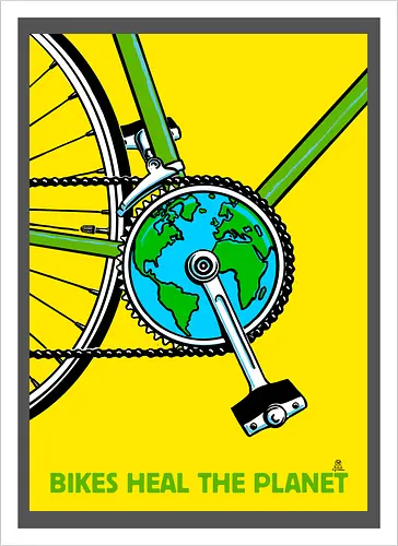 Bikes heal the world