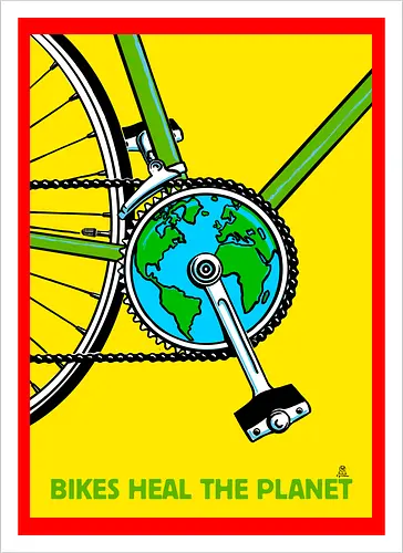Bikes heal the world