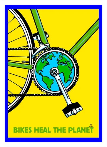 Bikes heal the world