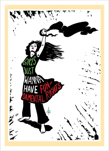Girls just wanna have fundamental rights - white