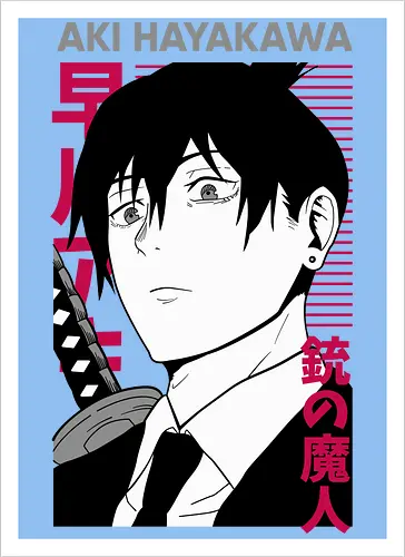 Chainsaw Hunter Aki