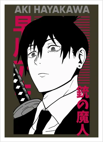 Chainsaw Hunter Aki