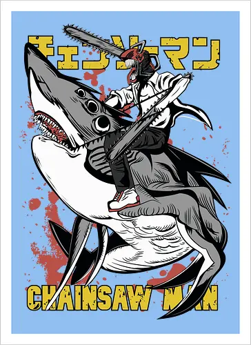 Chainsaw Shark Rider