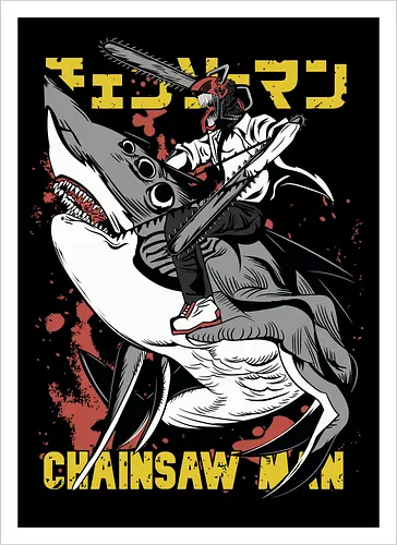 Chainsaw Shark Rider
