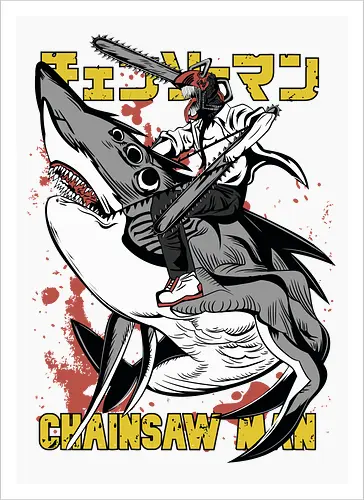 Chainsaw Shark Rider