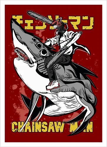 Chainsaw Shark Rider