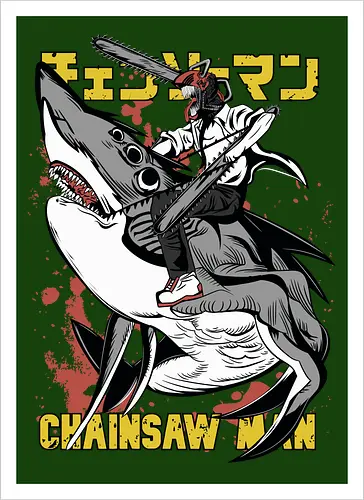 Chainsaw Shark Rider