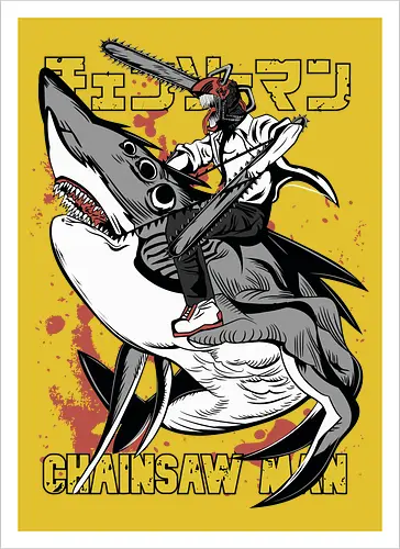 Chainsaw Shark Rider
