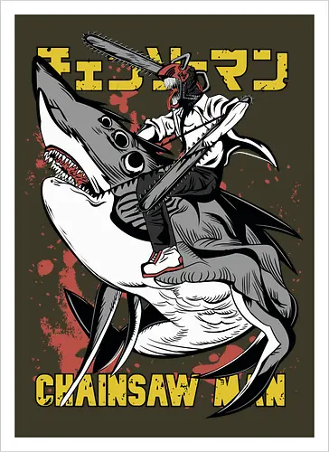 Chainsaw Shark Rider