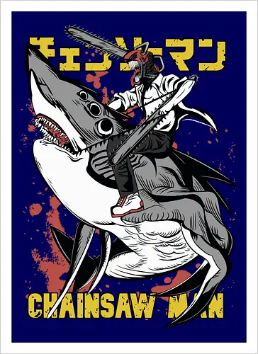 Chainsaw Shark Rider