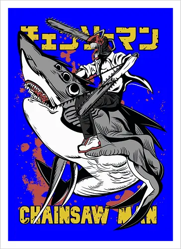 Chainsaw Shark Rider