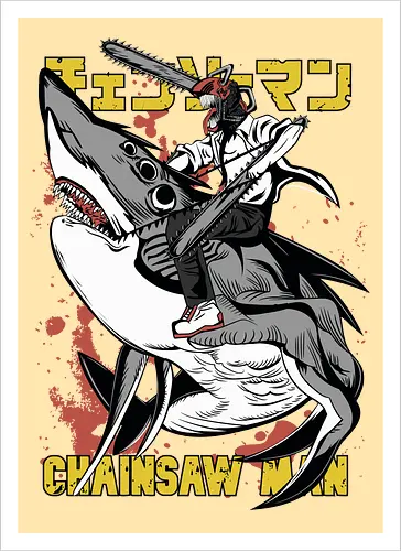 Chainsaw Shark Rider
