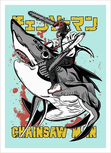 Chainsaw Shark Rider