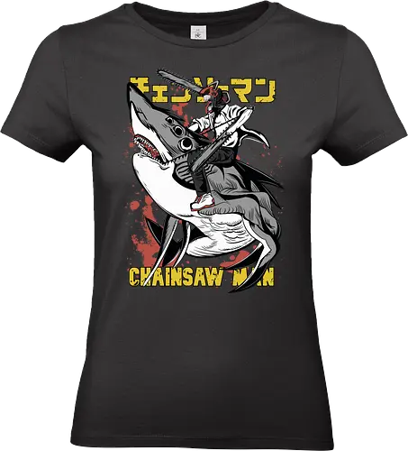 Chainsaw Shark Rider - Manga Merch, Chainsaw Shark Rider, Anime Shirt, Manga Fan, Dunkle Ästhetik, Horror Fan, Geschenk, Dämonenjäger, Hoodie, Anime Motiv, Manga Kunst, Japan Style, Streetwear, Anime Fans, Cooles Anime Motiv, Japanische Comics, Anime Kleidung, Manga Fanart, Dark Fantasy Shirt, Gruseliges Design, Survival, Manga Druck, Anime Poster, Dämonenjäger Motiv, Jugendserie, Psycho Thriller, Style, Manga Geschenk, Anime Fanartikel, Horror Manga, Dämonenjäger Shirt, Manga Abenteuer, anime shirt, manga fan, dark aesthetic, horror fan, gift, demon hunter, hoodie, anime design, manga art, japan style, streetwear, anime fans, cool anime graphic, japanese comics, anime clothing, manga fanart, dark fantasy shirt, creepy design, survival, manga print, anime poster, demon hunter design, youth series, manga merch, psycho thriller, style, manga gift, anime merchandise, horror manga, demon hunter shirt, manga adventure - Standard T-Shirt (Women)