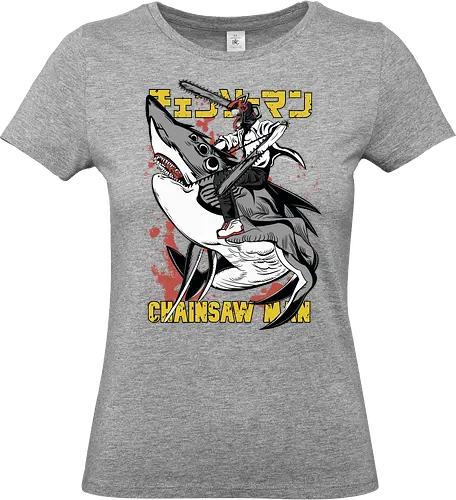 Chainsaw Shark Rider - Manga Merch, Chainsaw Shark Rider, Anime Shirt, Manga Fan, Dunkle Ästhetik, Horror Fan, Geschenk, Dämonenjäger, Hoodie, Anime Motiv, Manga Kunst, Japan Style, Streetwear, Anime Fans, Cooles Anime Motiv, Japanische Comics, Anime Kleidung, Manga Fanart, Dark Fantasy Shirt, Gruseliges Design, Survival, Manga Druck, Anime Poster, Dämonenjäger Motiv, Jugendserie, Psycho Thriller, Style, Manga Geschenk, Anime Fanartikel, Horror Manga, Dämonenjäger Shirt, Manga Abenteuer, anime shirt, manga fan, dark aesthetic, horror fan, gift, demon hunter, hoodie, anime design, manga art, japan style, streetwear, anime fans, cool anime graphic, japanese comics, anime clothing, manga fanart, dark fantasy shirt, creepy design, survival, manga print, anime poster, demon hunter design, youth series, manga merch, psycho thriller, style, manga gift, anime merchandise, horror manga, demon hunter shirt, manga adventure - Standard T-Shirt (Women)