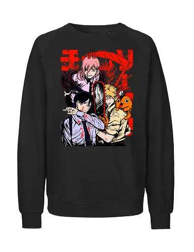 Crimson Fury Crew - Anime Shirt, Crimson Fury Crew, Manga Fan, Dunkle Ästhetik, Horror Fan, Geschenk, Dämonenjäger, Hoodie, Anime Motiv, Manga Kunst, Japan Style, Streetwear, Anime Fans, Cooles Anime Motiv, Japanische Comics, Anime Kleidung, Manga Fanart, Dark Fantasy Shirt, Gruseliges Design, Survival, Manga Druck, Anime Poster, Dämonenjäger Motiv, Jugendserie, Manga Merch, Psycho Thriller, Style, Manga Geschenk, Anime Fanartikel, Horror Manga, Dämonenjäger Shirt, Manga Abenteuer, anime shirt, manga fan, dark aesthetic, horror fan, gift, demon hunter, hoodie, anime design, manga art, japan style, streetwear, anime fans, cool anime graphic, japanese comics, anime clothing, manga fanart, dark fantasy shirt, creepy design, survival, manga print, anime poster, demon hunter design, youth series, manga merch, psycho thriller, style, manga gift, anime merchandise, horror manga, demon hunter shirt, manga adventure - Fairtrade Sweatshirt