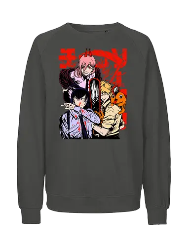 Crimson Fury Crew - Anime Shirt, Crimson Fury Crew, Manga Fan, Dunkle Ästhetik, Horror Fan, Geschenk, Dämonenjäger, Hoodie, Anime Motiv, Manga Kunst, Japan Style, Streetwear, Anime Fans, Cooles Anime Motiv, Japanische Comics, Anime Kleidung, Manga Fanart, Dark Fantasy Shirt, Gruseliges Design, Survival, Manga Druck, Anime Poster, Dämonenjäger Motiv, Jugendserie, Manga Merch, Psycho Thriller, Style, Manga Geschenk, Anime Fanartikel, Horror Manga, Dämonenjäger Shirt, Manga Abenteuer, anime shirt, manga fan, dark aesthetic, horror fan, gift, demon hunter, hoodie, anime design, manga art, japan style, streetwear, anime fans, cool anime graphic, japanese comics, anime clothing, manga fanart, dark fantasy shirt, creepy design, survival, manga print, anime poster, demon hunter design, youth series, manga merch, psycho thriller, style, manga gift, anime merchandise, horror manga, demon hunter shirt, manga adventure - Fairtrade Sweatshirt