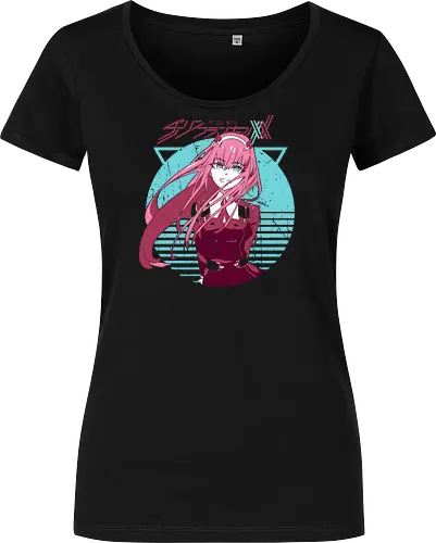 Neon Devil Girl Retro