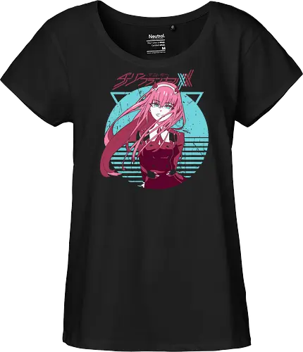 Neon Devil Girl Retro