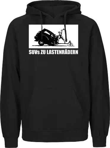 SUVs zu Lastenrädern - Frontaufdruck