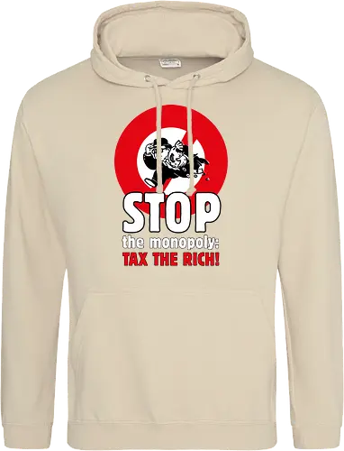 Tax the rich  - Frontaufdruck